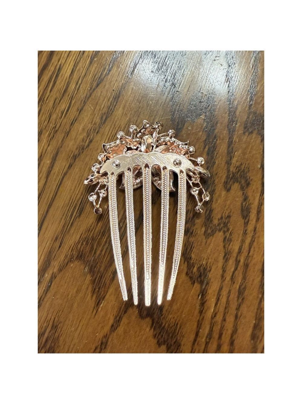 Hair Comb Accessory Rhinestones Bling - Picture 4 of 5